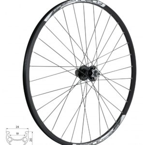 Zadnji obroč FORCE BASIC DISC 622x19, 28"/29" - Image 1