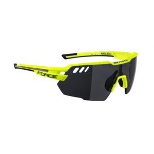 Kolesarska Očala Force AMOLEDO, Fluo-Siva, Črna Laser Stekla - Image 1