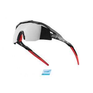 Kolesarska očala Force EVEREST Črna mat, Črna Laser Steklo - Image 2