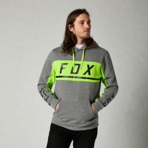 MERZ MOŠKI PULOVER HOODIE FOX [HTR GRAPH] - Image 1