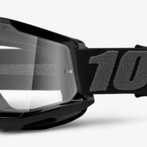 Očala 100% Strata 2 Black - Clear Lens - Image 1