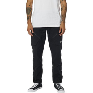 ALPHA DOLGE HLAČE Z ŽEPI FOX [BLK] - Image 1