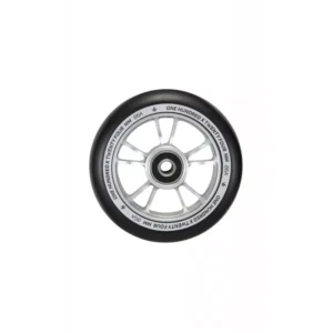 BLUNT WHEEL 10 SPOKES 100 MM SILVER