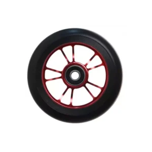 BLUNT WHEEL 10 SPOKES 100 MM RED