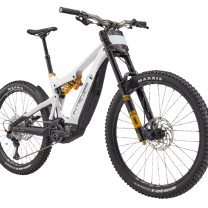 POLNO VZMETENO ELEKTRIČNO GORSKO KOLO TAZER MX PRO CARBON WHITE - Image 5