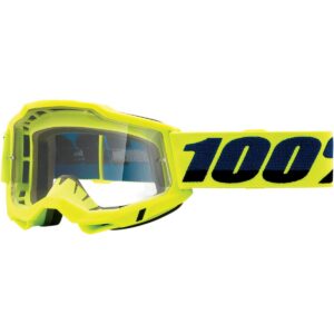 Očala 100% Acurri Fluo Yellow - Clear Lens