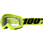 Očala 100% Strata 2 Junior Fluo/Yellow - Clear Lens