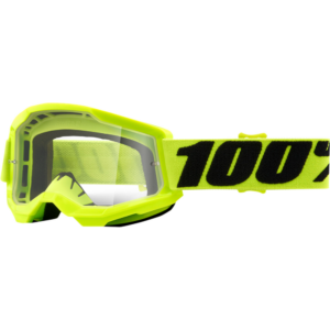 Očala 100% Strata 2 Junior Fluo/Yellow - Clear Lens