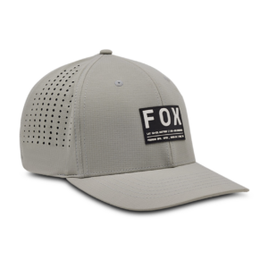 FOX NON STOP TECH FLEXFIT KAPA S ŠILTOM [LT GRY]