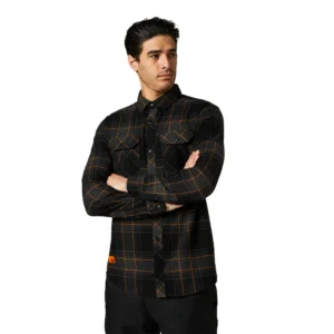 FOX TRAILDUST 2.0 FLANNEL [BLK] - Image 1