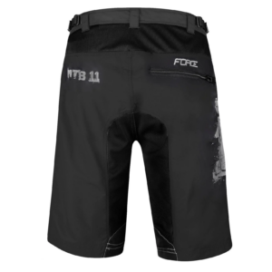 Kolesarske hlače FORCE MTB-11 s podlogo - Image 2