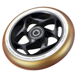 Wheel 120mm Gap Core - Black/Or - Image 1