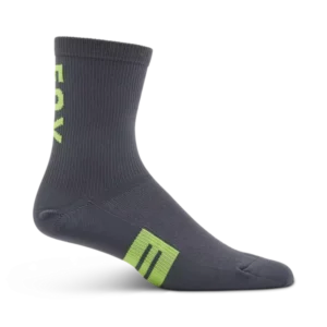 FOX FLEXAIR MERINO 6" KOLESARSKE NOGAVICE [DRK SHDW] - Image 1