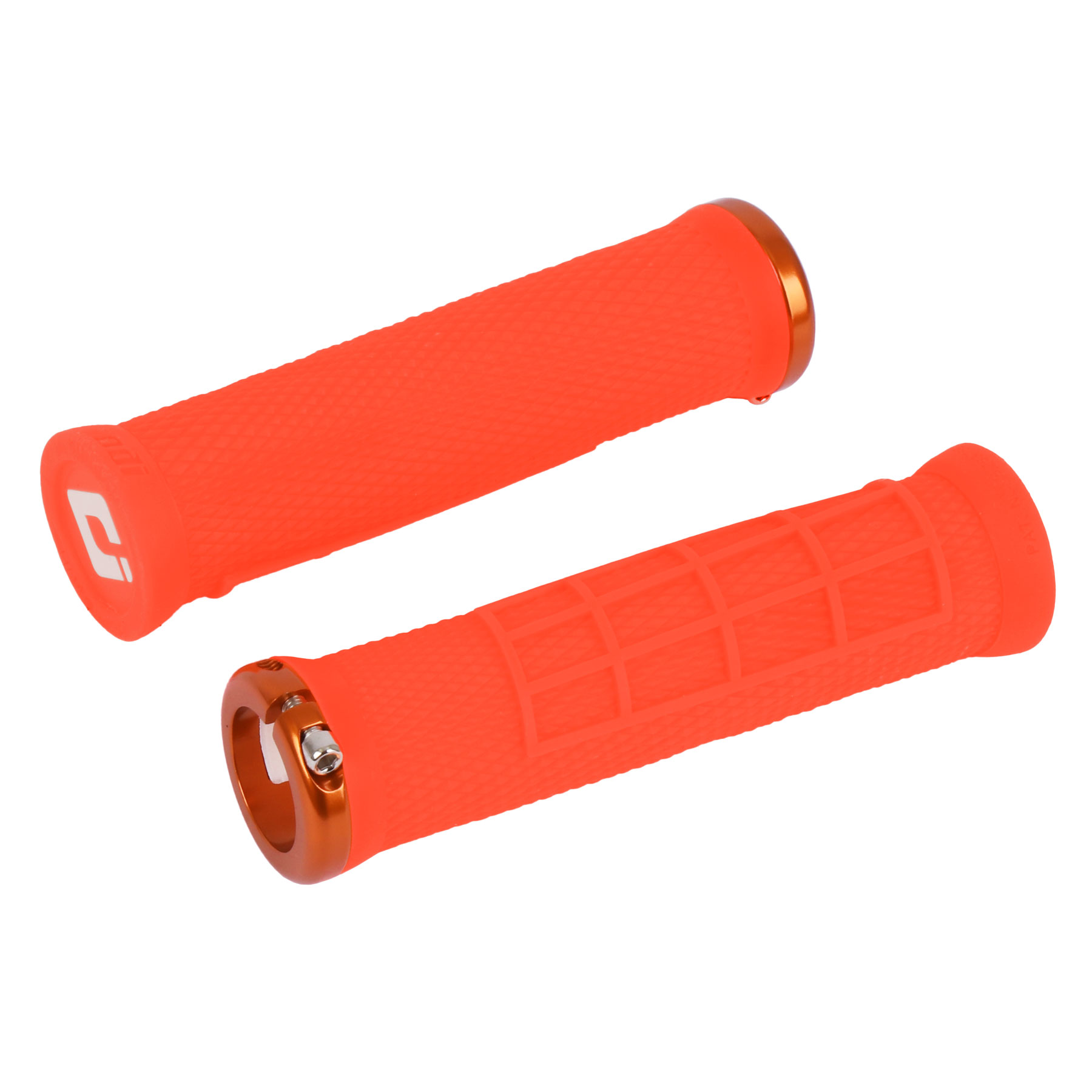 130mm Vibrationsdämpfung ODI Elite Motion Lock-On Lenkergriffe 130mm - Schwarz/Grau Für Mountainbike & Fahrrad Fahrrad Griffe