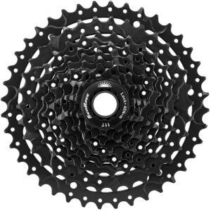 SunRace verižnik CSM980 9p. 11-40, črn - Image 1