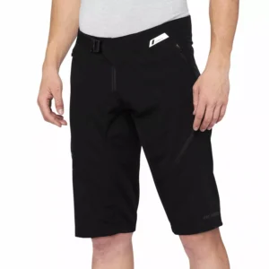 Kolesarske kratke hlače 100% Airmatic - Črna - Image 1