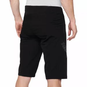 Kolesarske kratke hlače 100% Airmatic - Črna - Image 4