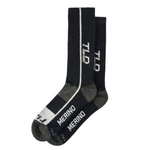 TLD SOCK CHILL MERINO WOOL MONO BLACK