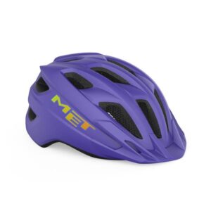 OTROŠKA KOLESARSKA ČELADA MET CRACKERJACK - TEMNO VIJOLIČNA
