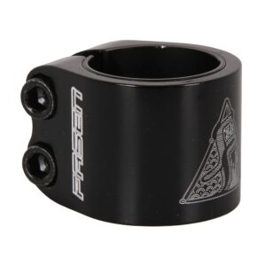 FASEN CLAMP 2 BOLTS BLACK