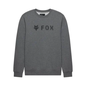 FOX Pulover Absolute Fleece s okroglim izrezom [SIVA]