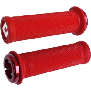 ročaj krmila ODI Grips Ruffian Mini V2.1 red w/ rdeča clamps 110mm